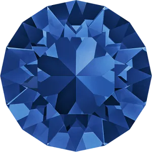 1028 & 1088 Swarovski Chaton & Round Stones, Capri Blue (243)