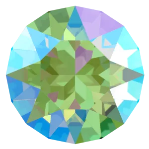 1028 & 1088 Swarovski Chaton & Round Stones, Erinite Shimmer (360 SHIM)