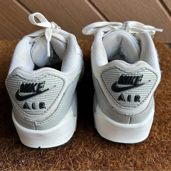 4Y Nike Air Max 90 GS Multi Swoosh White Malachite Red DV3032-100