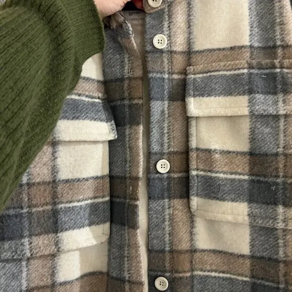 Abercrombie Wool Plaid Jacket 🧥