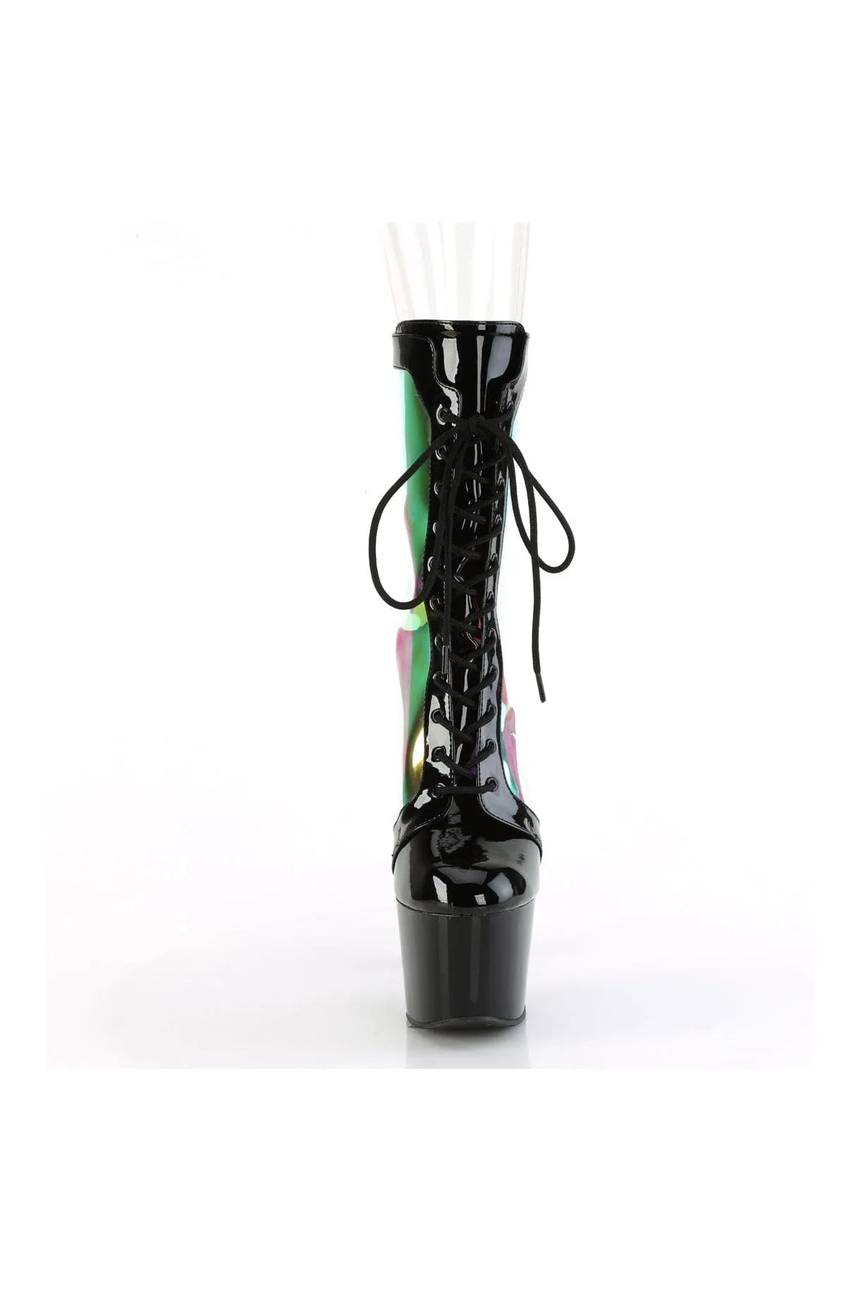 ADORE-1047 Black Patent Ankle Boot