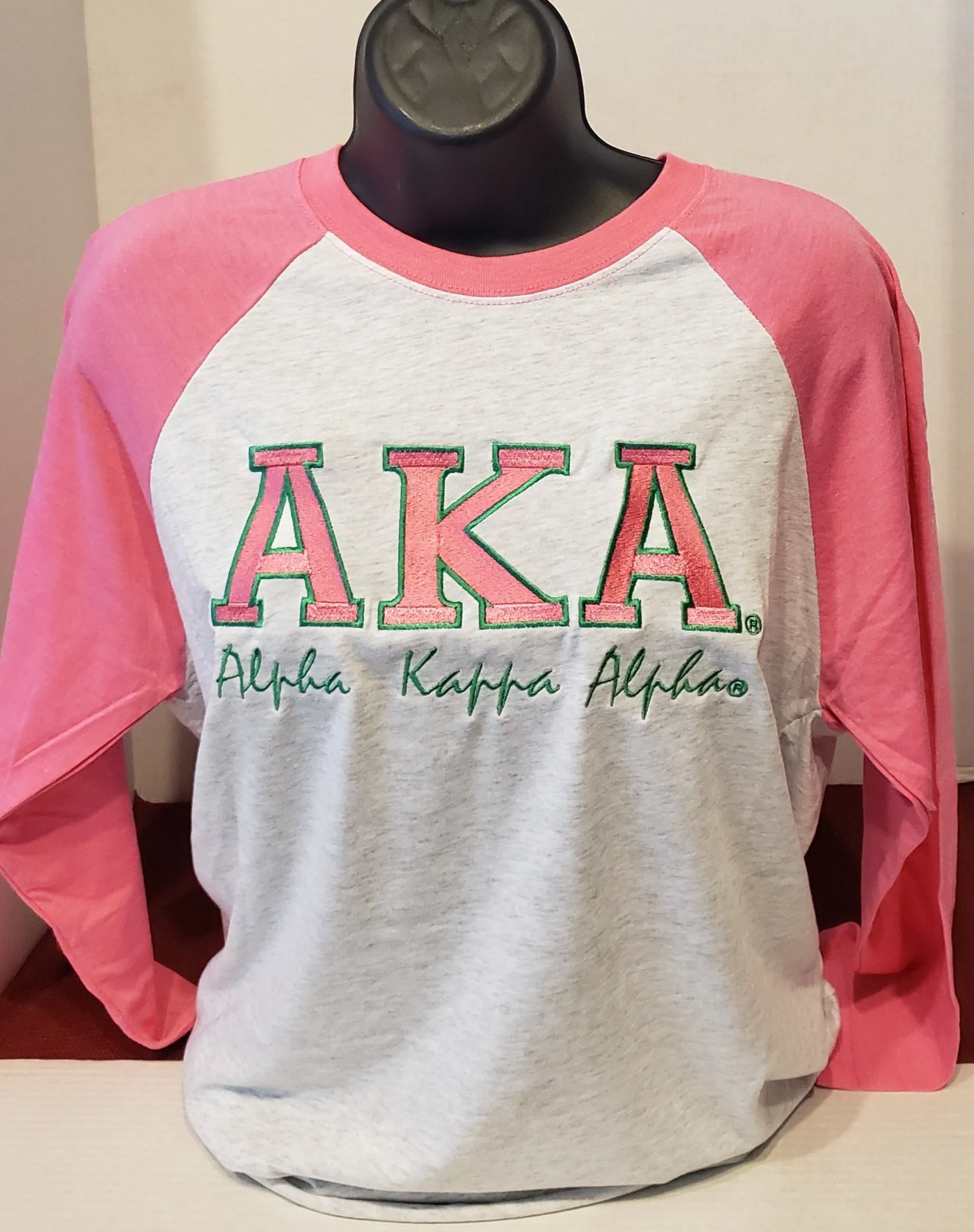 AKA 3/4 (Bold)Baseball Tee