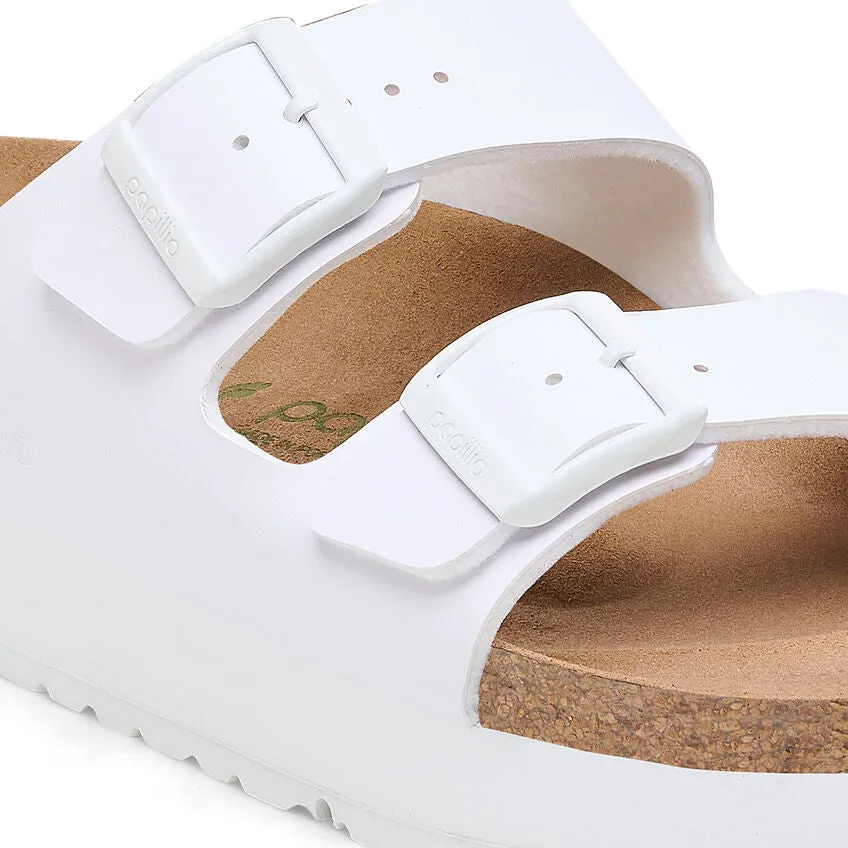Arizona Platform Vegan - White Birko-Flor||Arizona plateforme végane - Birko-flor blanc