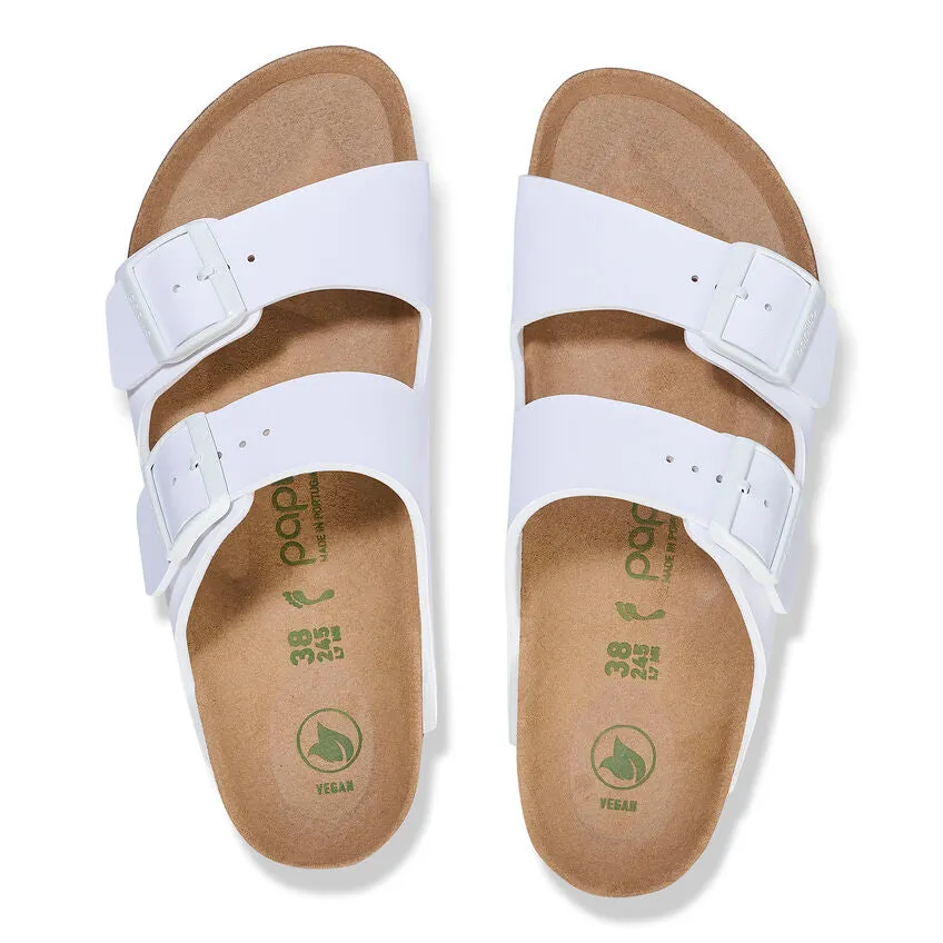 Arizona Platform Vegan - White Birko-Flor||Arizona plateforme végane - Birko-flor blanc