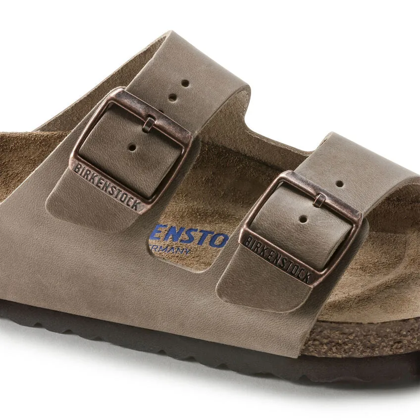Arizona Soft - Tobacco Brown Oiled Leather||Arizona assise plantaire souple - Cuir huilé brun tabac