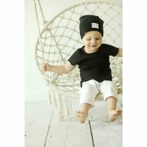 Asher  Baby Tee Black