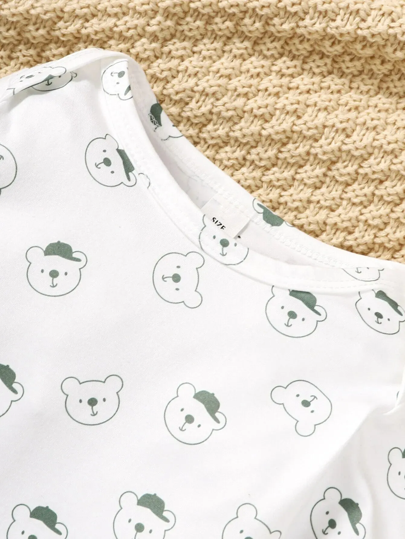 Baby Bear Overalls Set (2pc)