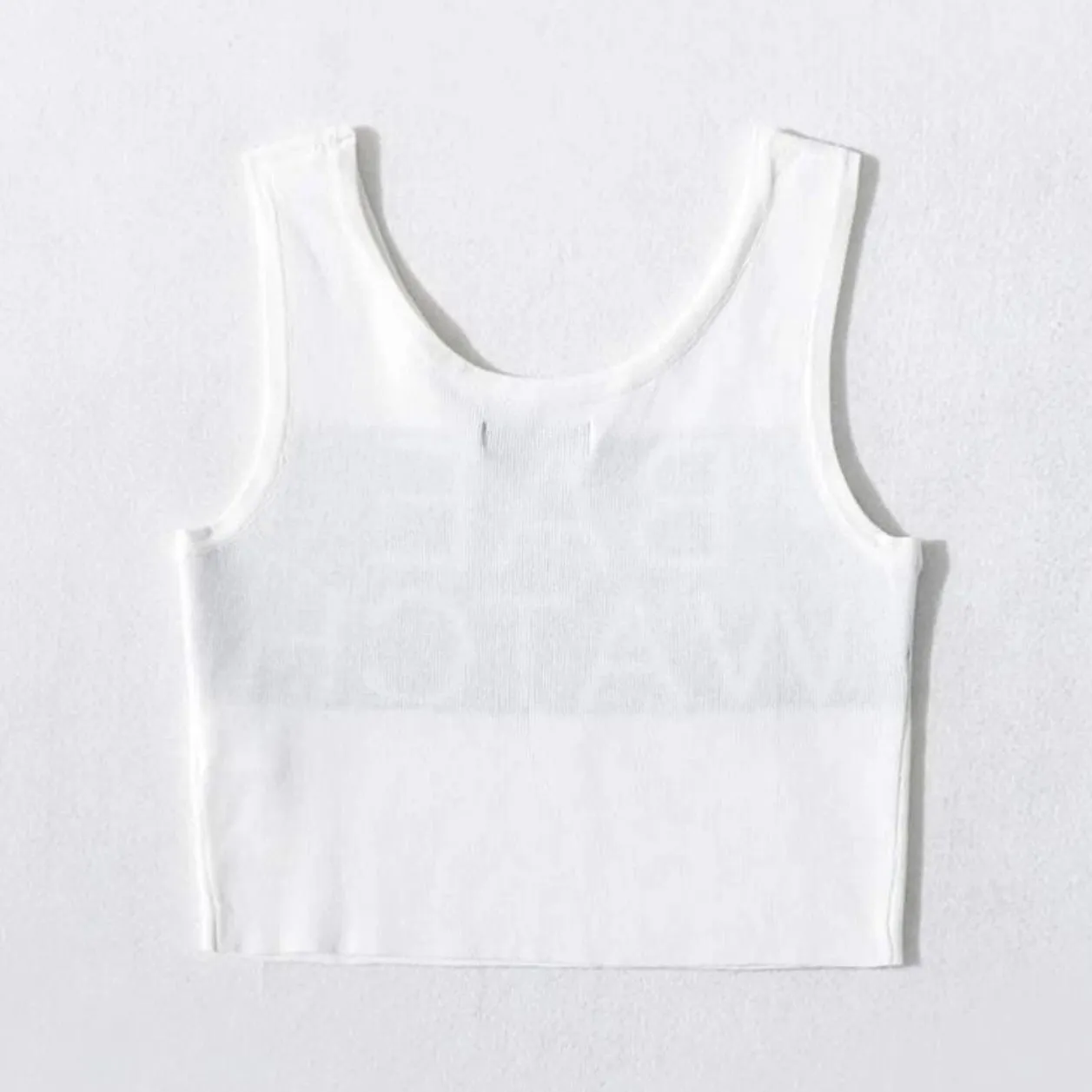 “Bae Watch” Knit Crop Top