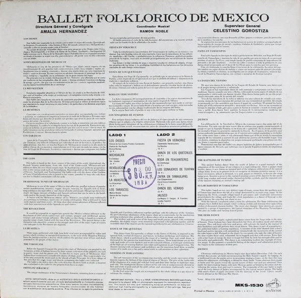 Ballet Folklorico De Mexico - Used LP