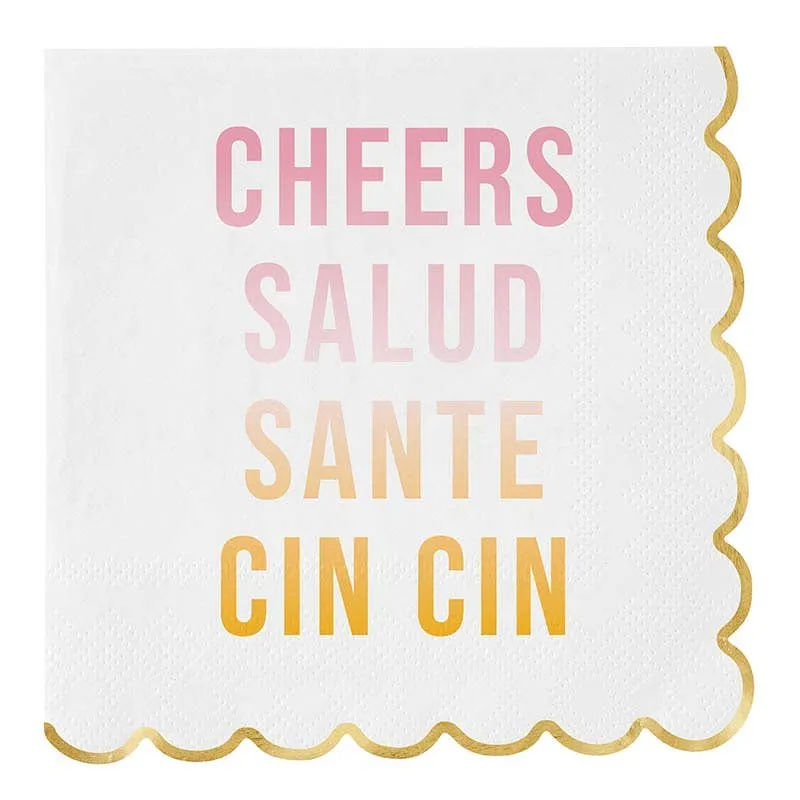 Beverage Napkin - Cheers