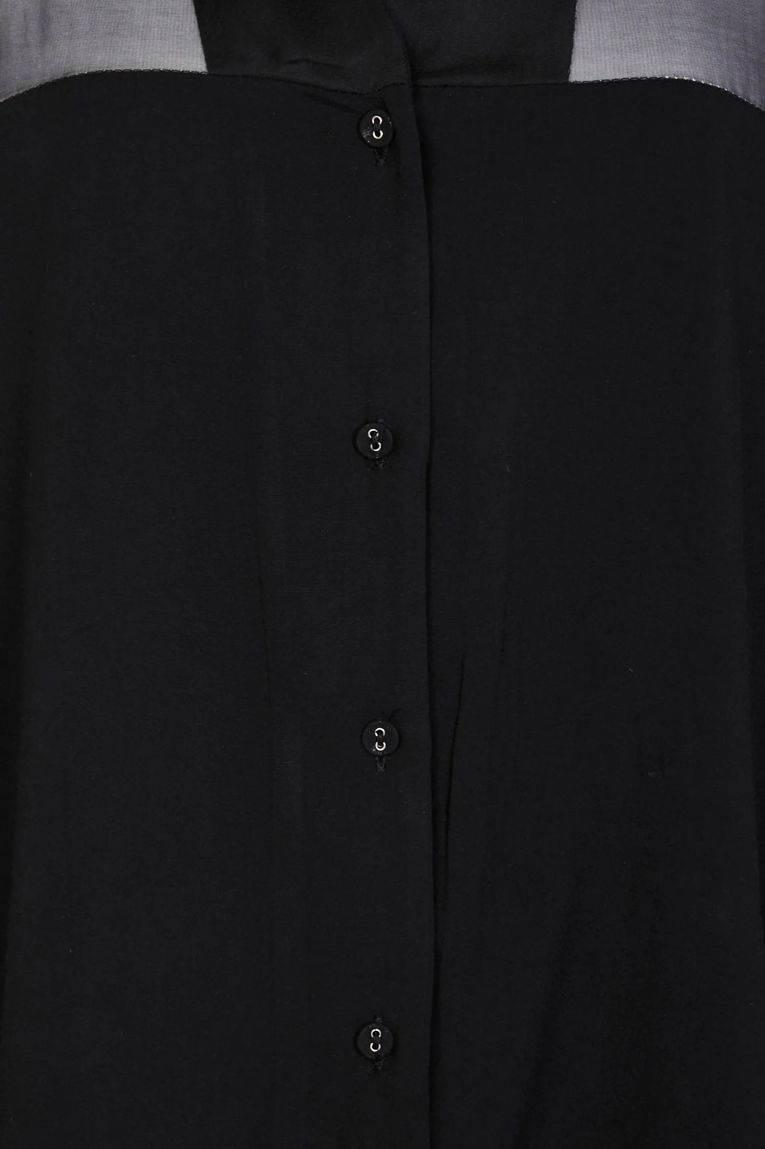 Black Lila Longline Shirt Dress