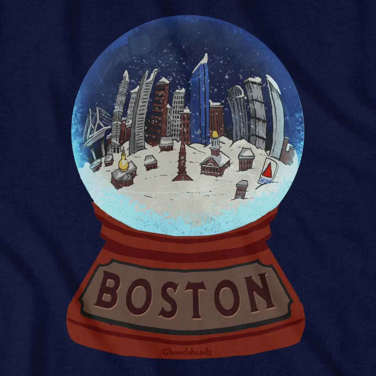 Boston Snow Globe T-Shirt
