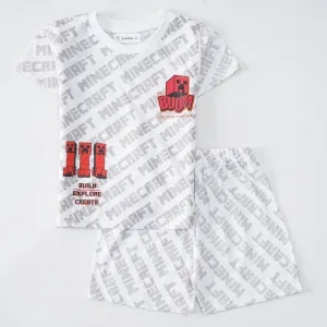 Boys Half Sleeves 2 Piece Suit (8288)