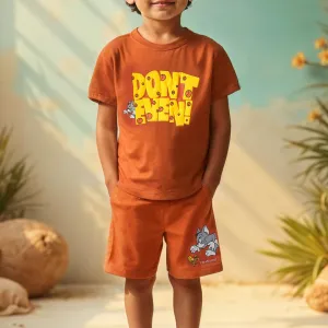 Boys Half Sleeves 2 Piece Suit (8290)