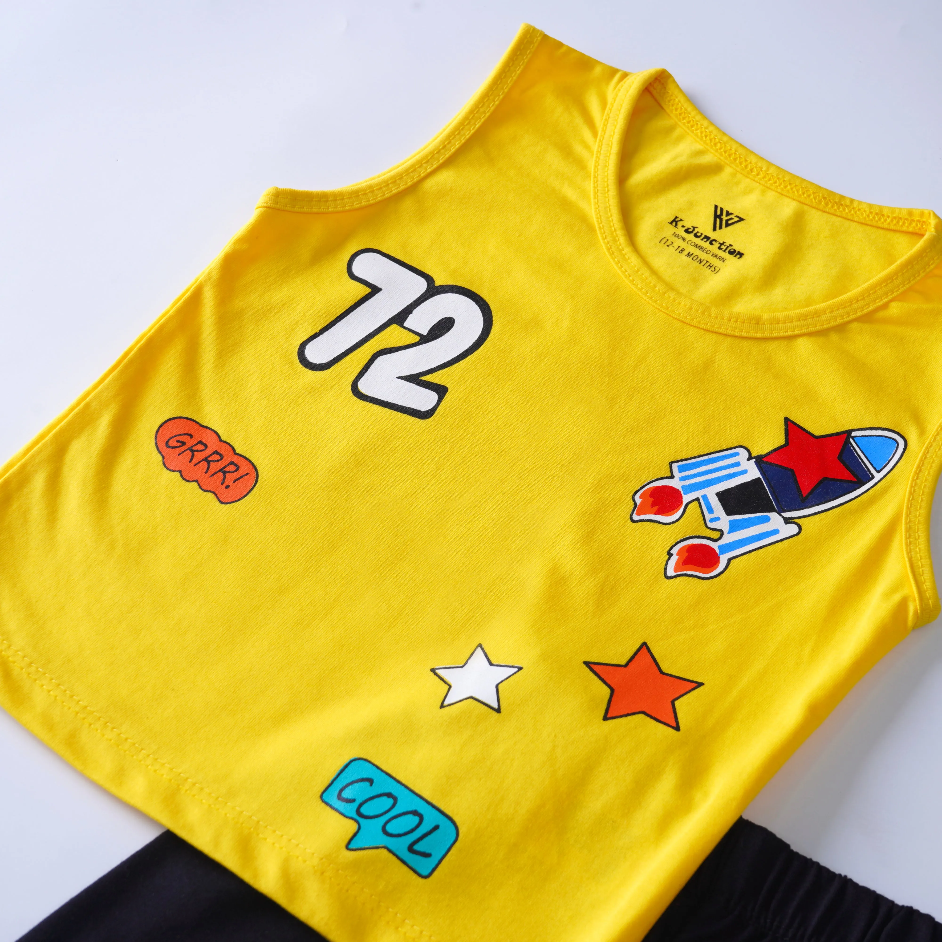 Boys Half Sleeves 2 Piece Suit