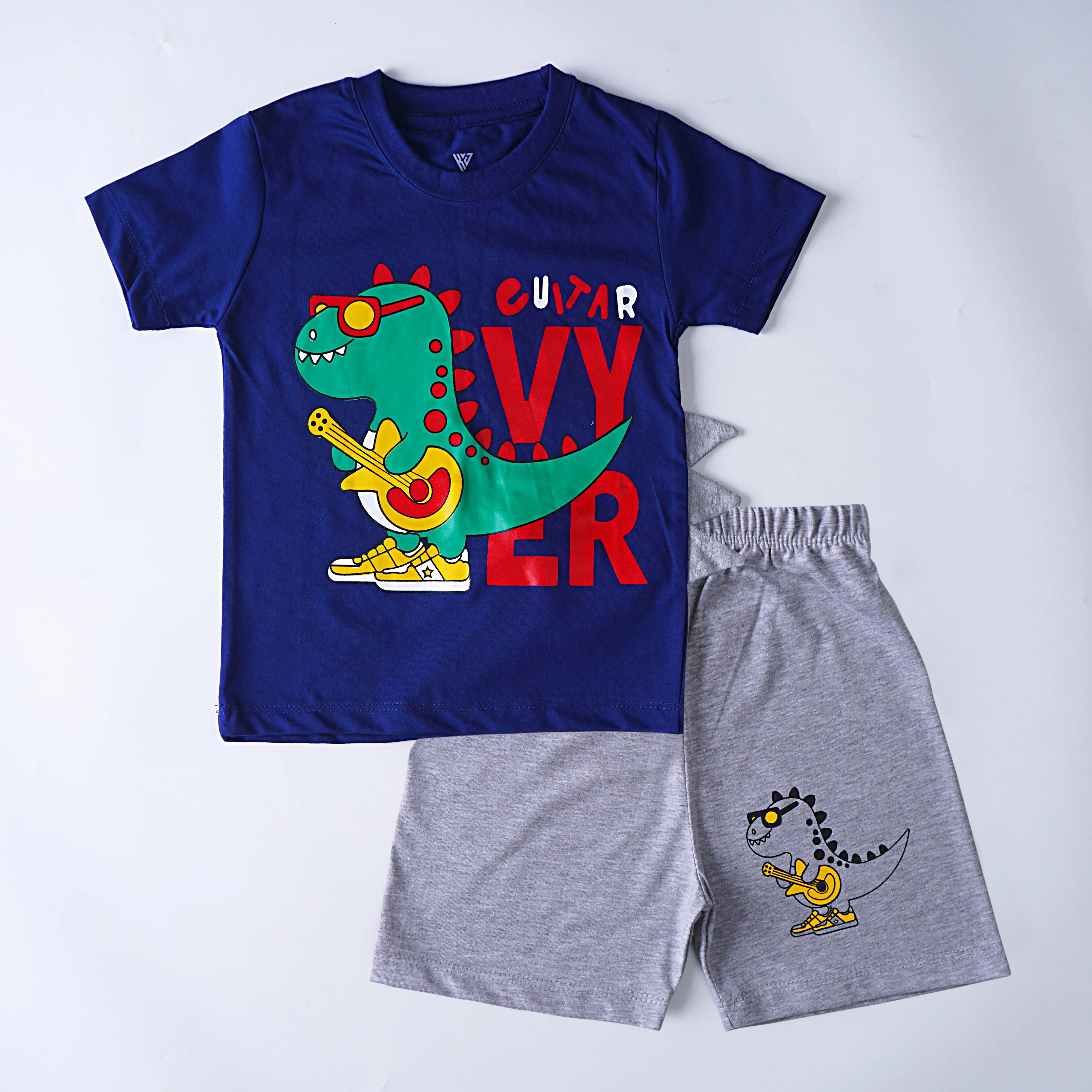 Boys Half Sleeves 2 Piece Suit