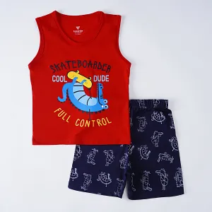 Boys Sando Suit (Skate Boarder)