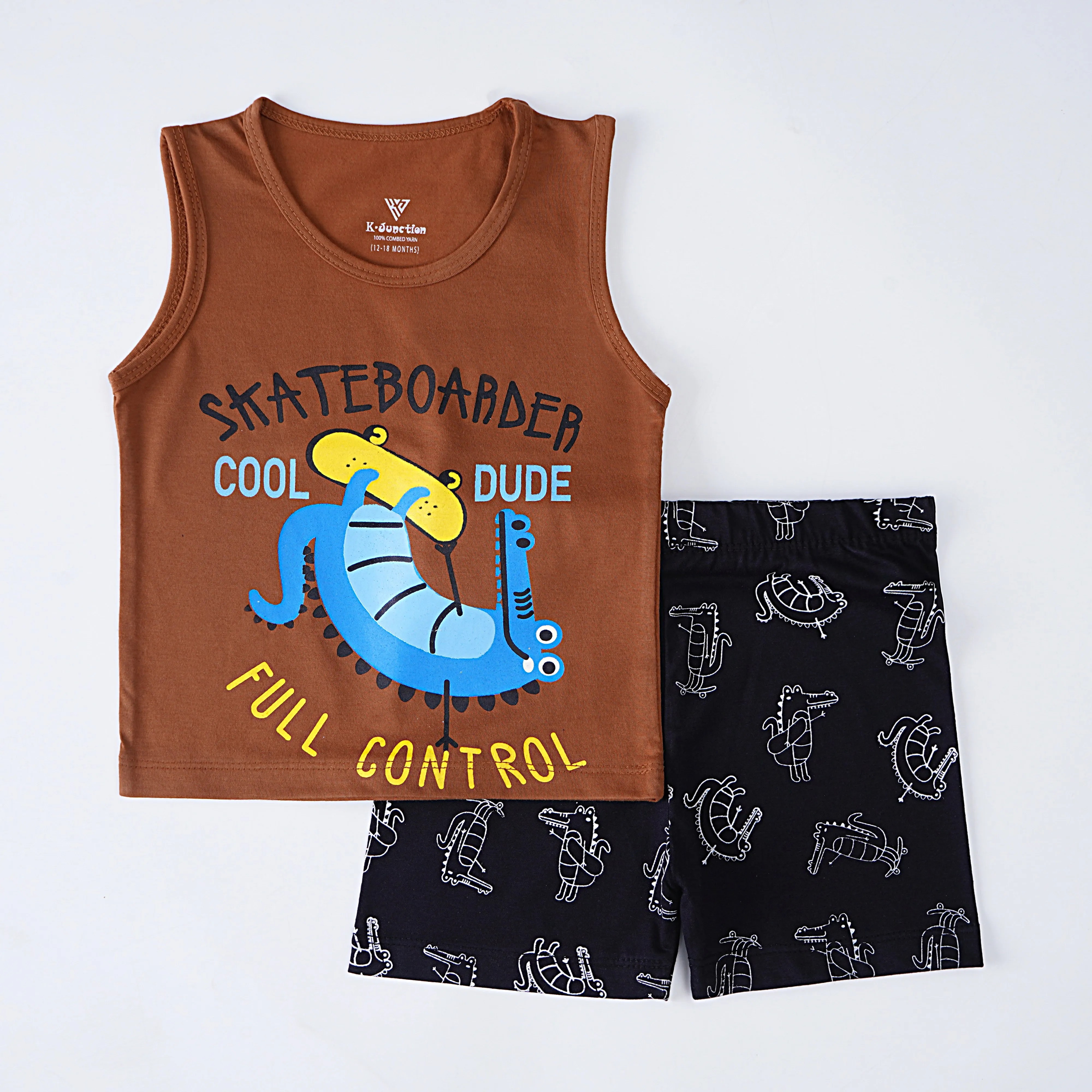 Boys Sando Suit (Skate Boarder)