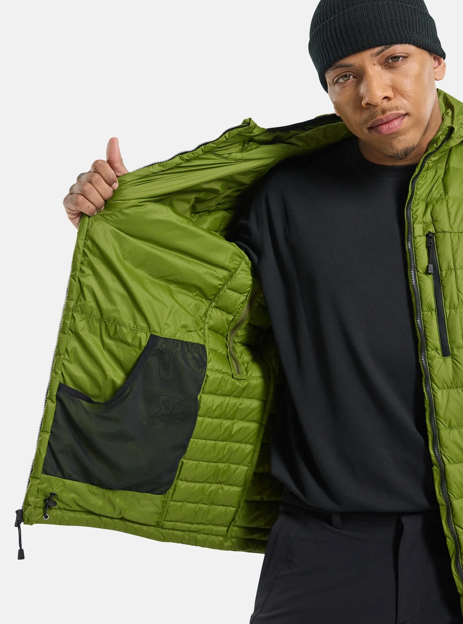 Burton Men's Mid-Heat Hooded Down Insulated Jacket