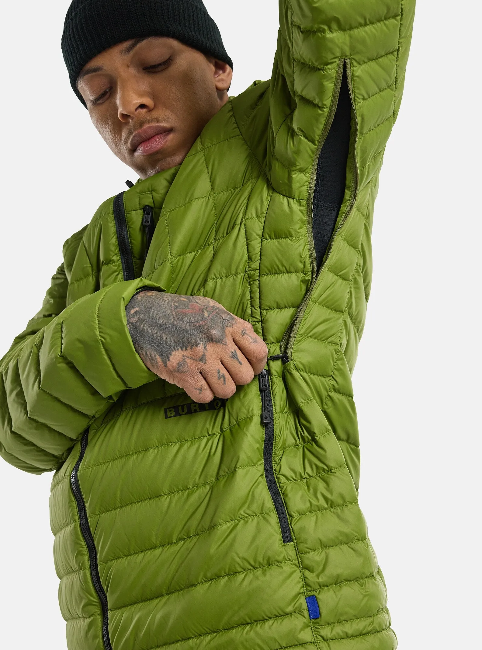 Burton Men's Mid-Heat Hooded Down Insulated Jacket