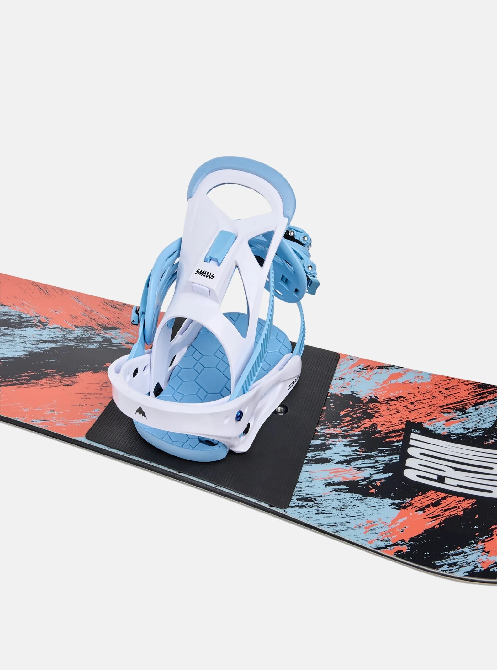 Burton Smalls Snowboard Bindings Kids 2025 Dusty Blue