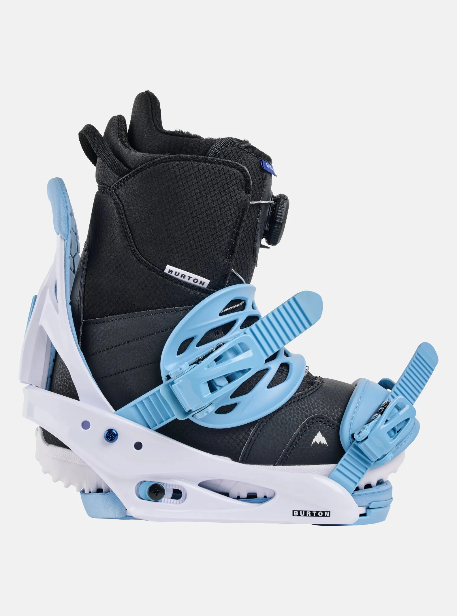 Burton Smalls Snowboard Bindings Kids 2025 Dusty Blue