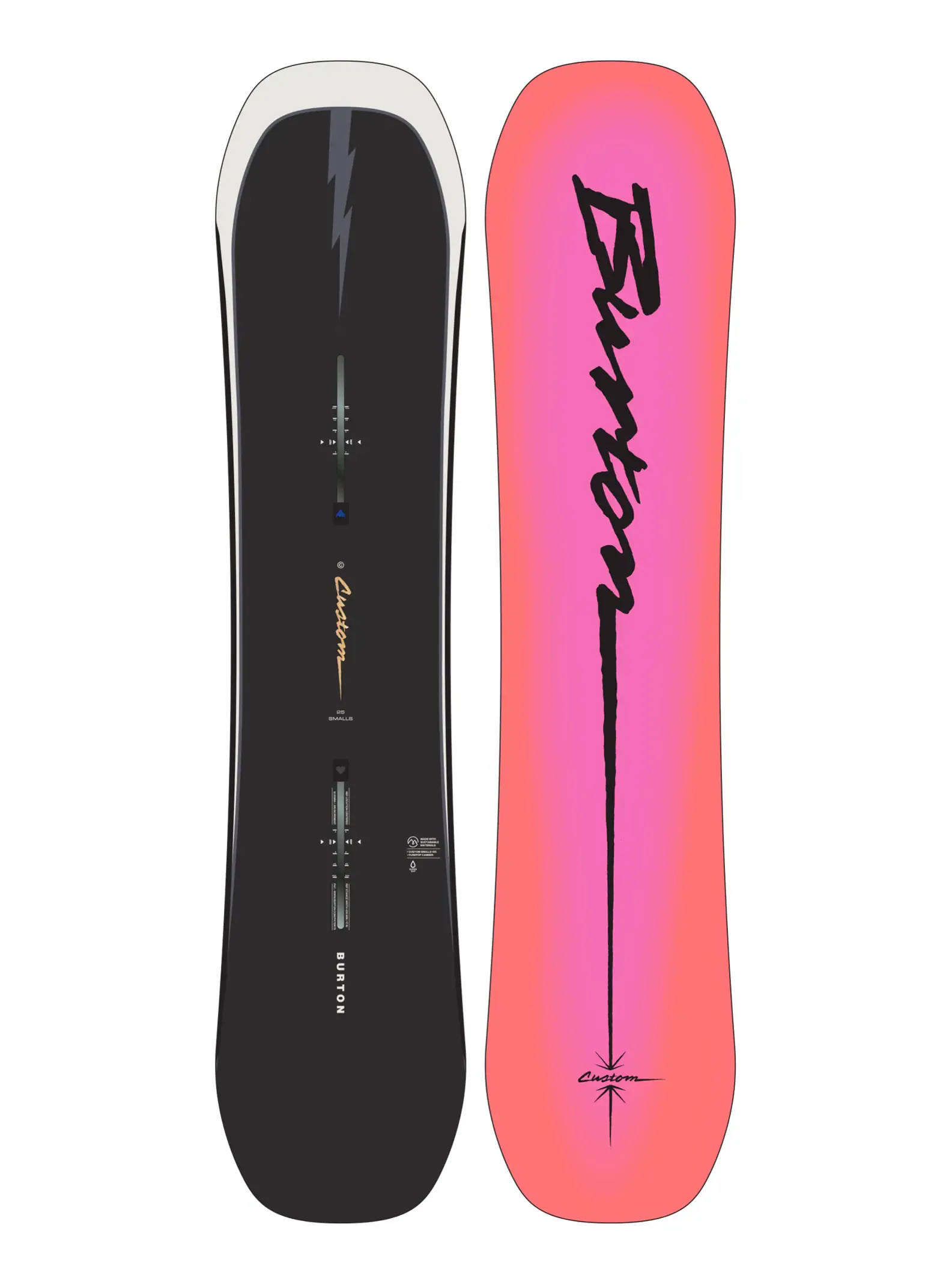 Burton Youth Custom Smalls Camber Snowboard