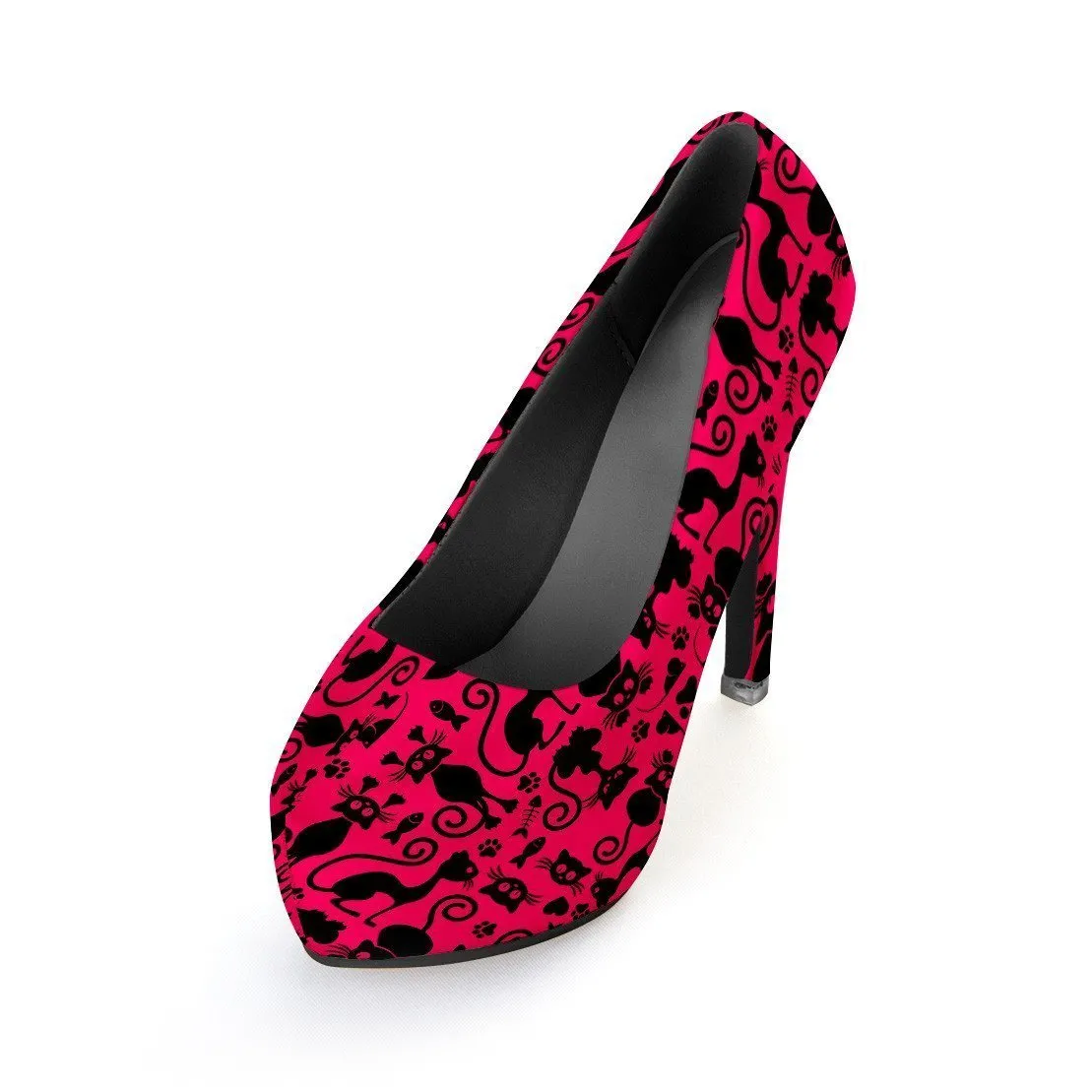 Cats Pink Heels