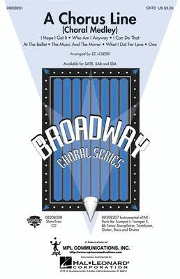 CHORUS LINE MEDLEY SAB