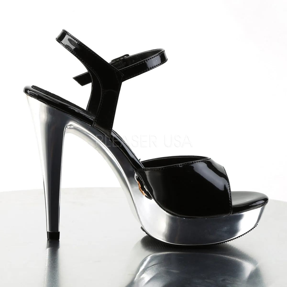 COCKTAIL-509  Black/Silver Chrome