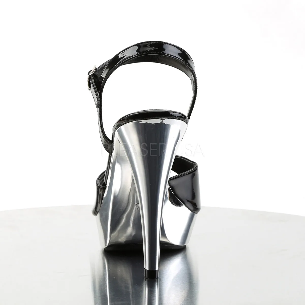 COCKTAIL-509  Black/Silver Chrome