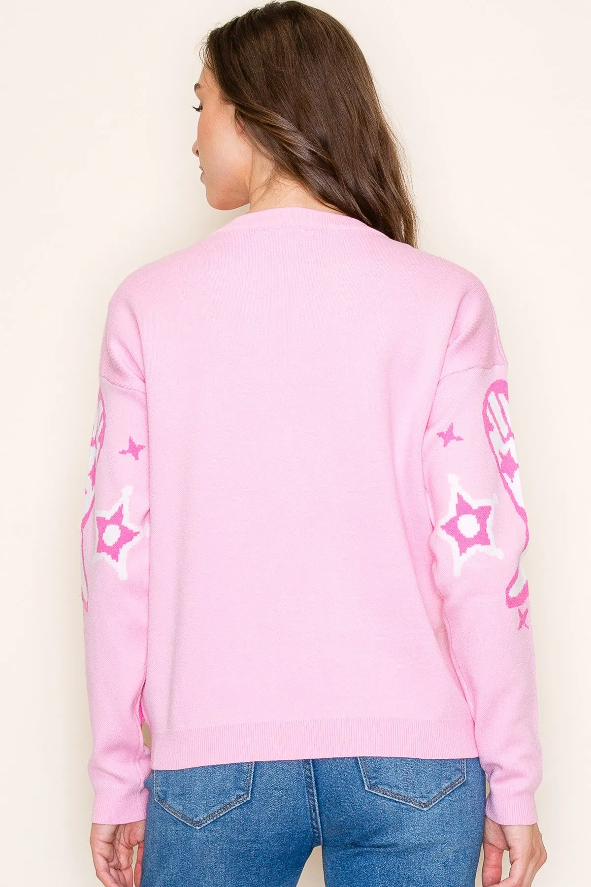 Cowboy Pattern Sweater