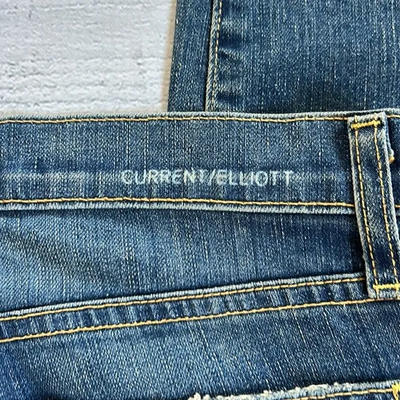 Current/Elliot‎ The High Waist Stiletto Skinny Jeans 70s Sz 27