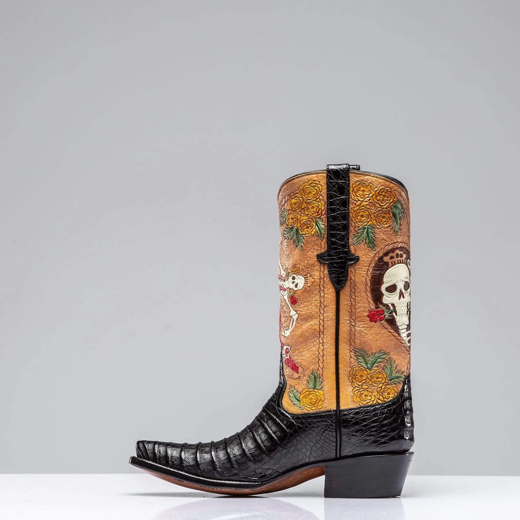 Dancing Skeleton Boots