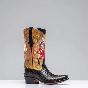 Dancing Skeleton Boots