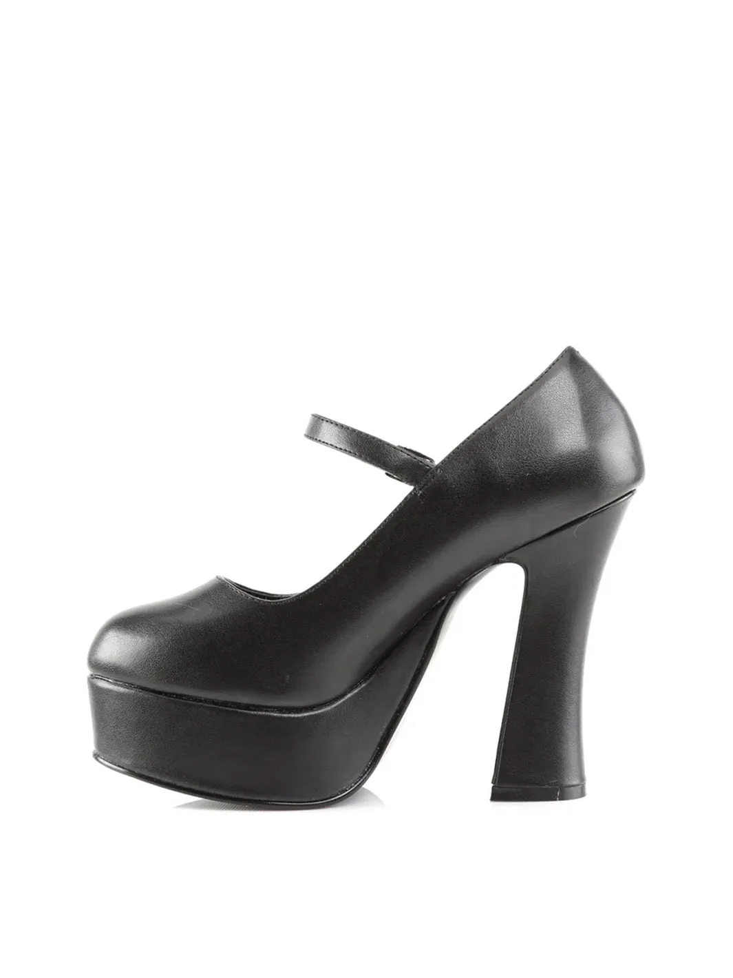 DEMONIA DOLLY-50 - BLACK VEGAN LEATHER ✰ PRE ORDER ✰