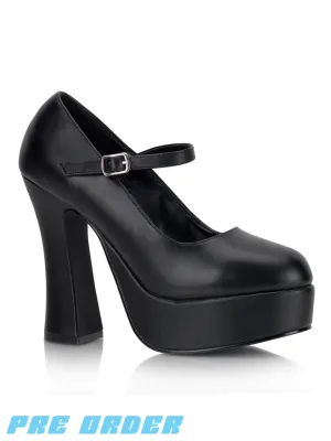 DEMONIA DOLLY-50 - BLACK VEGAN LEATHER ✰ PRE ORDER ✰
