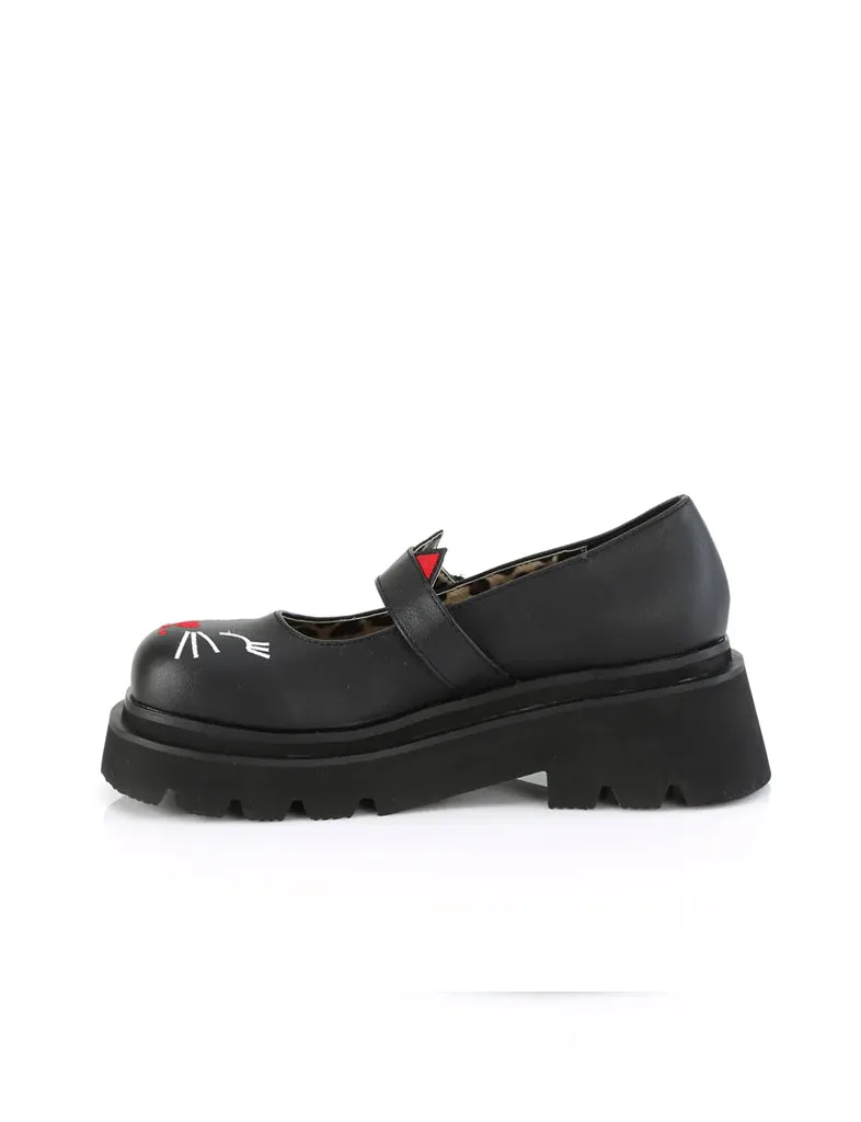 DEMONIA RENEGADE-56 - BLACK VEGAN LEATHER ✰ PRE ORDER ✰