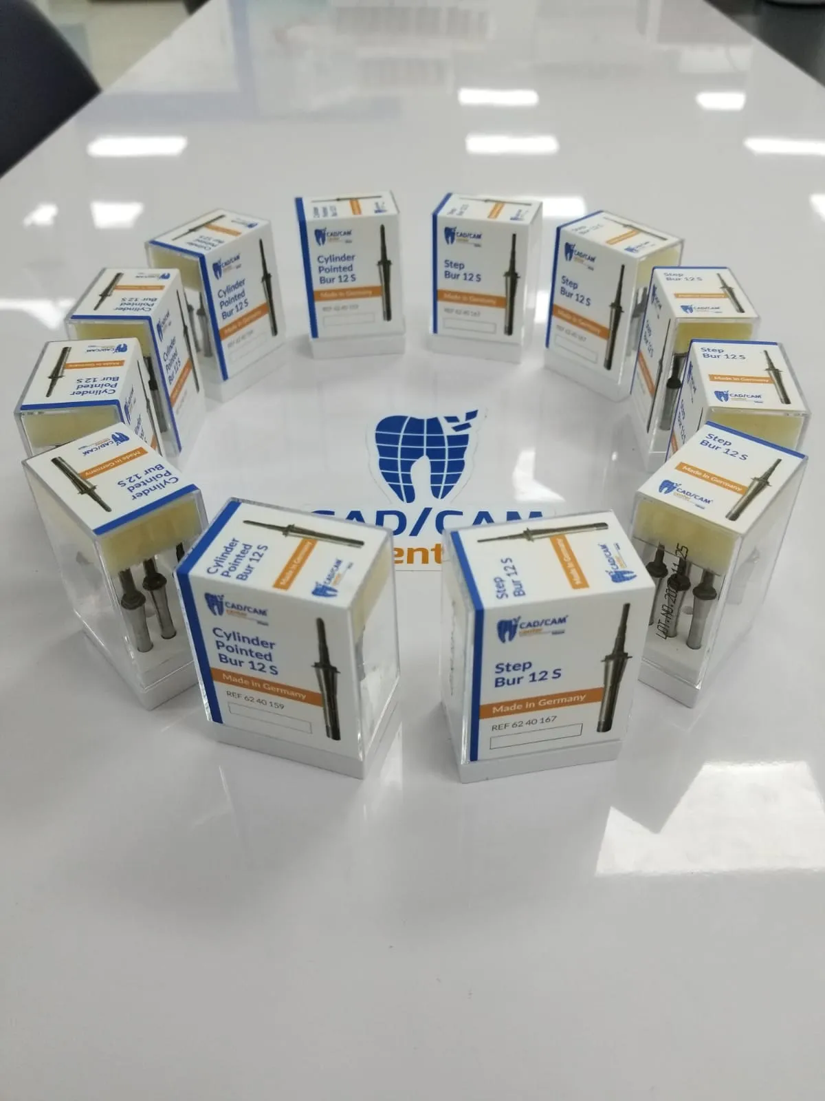 Dentsply Sirona CEREC® MCXL Cylinder Pointed Bur #12S - $299.00