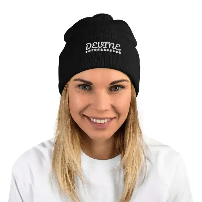 Devine Pom-Pom Beanie