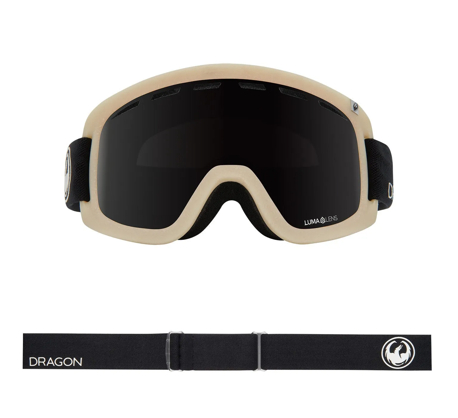 Dragon D1 OTG Snow Goggle With Lumalens Midnight Lens - Raw