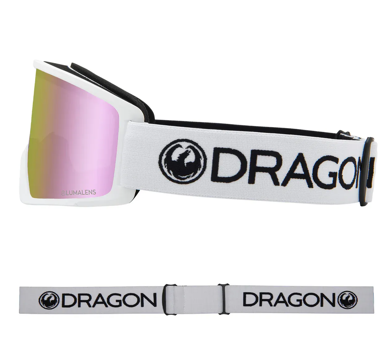 Dragon DX3 OTG Snow Goggle With Ion Lens - White