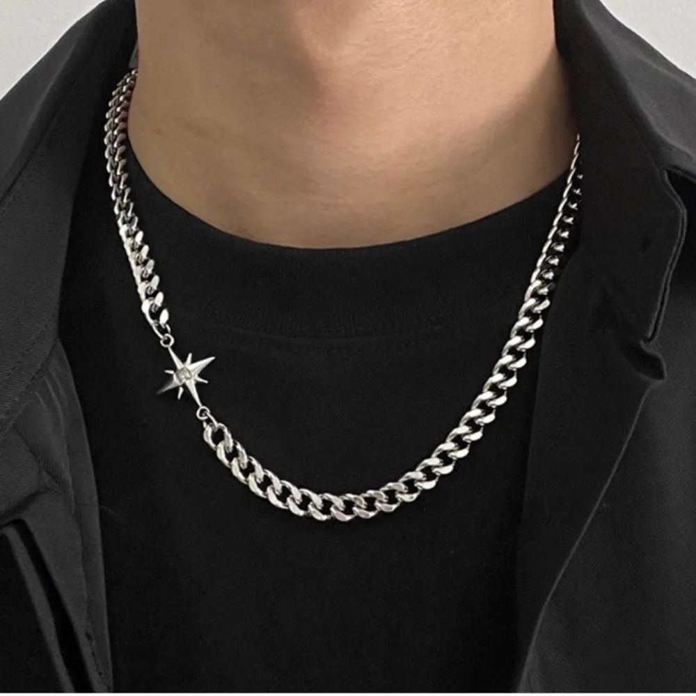 Eight-Pointed Star Versatile Necklace
