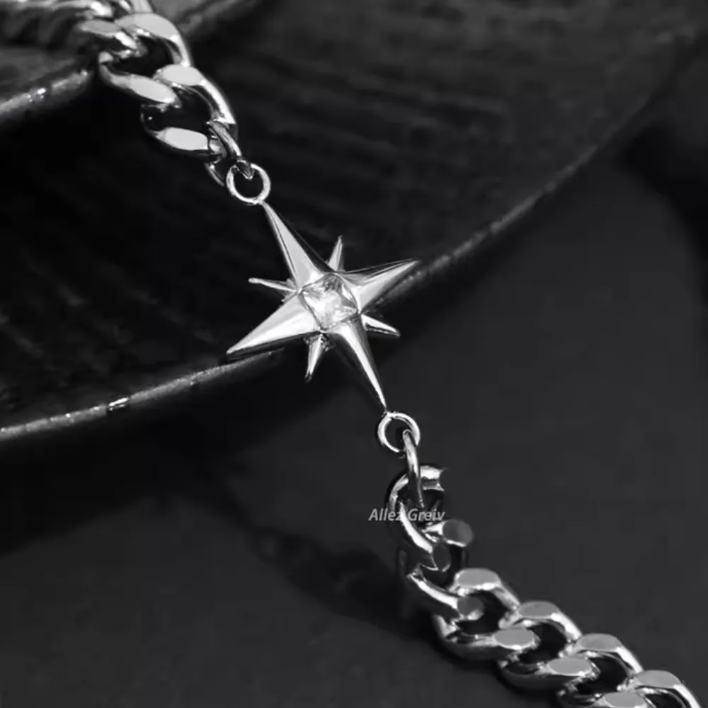 Eight-Pointed Star Versatile Necklace