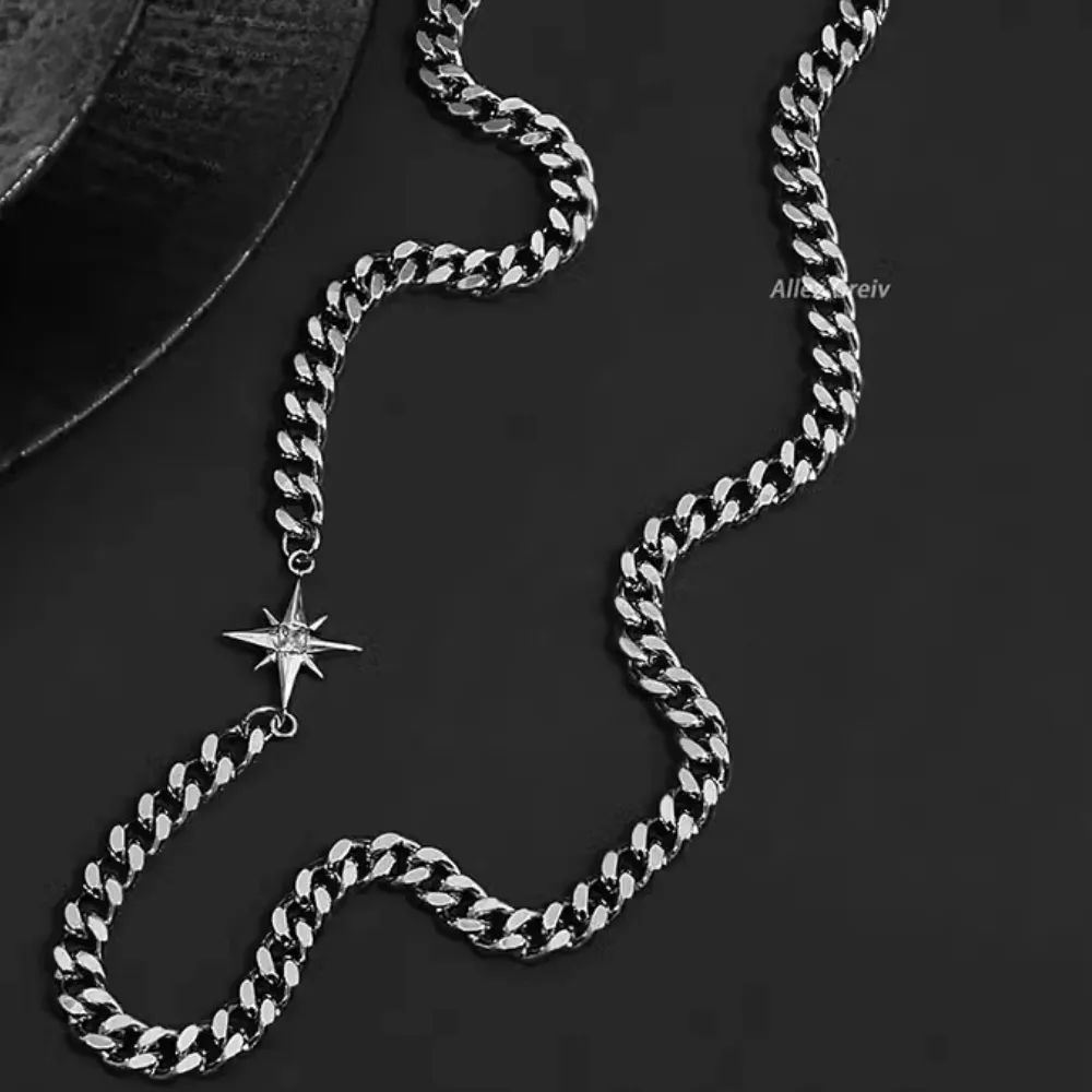 Eight-Pointed Star Versatile Necklace
