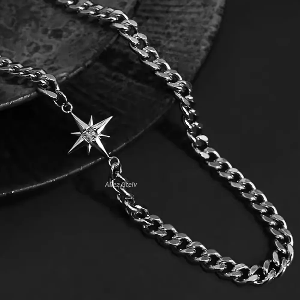 Eight-Pointed Star Versatile Necklace