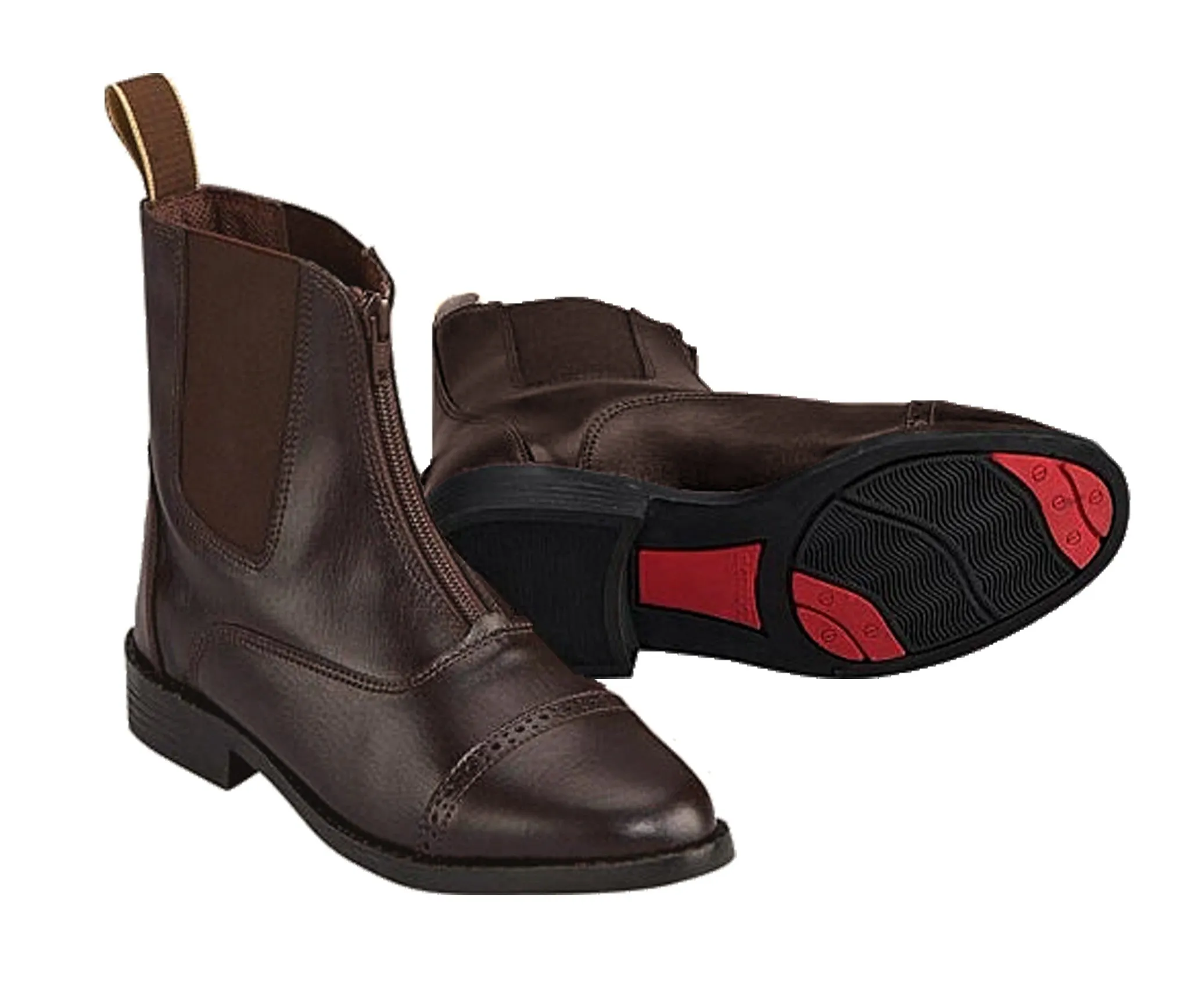 EquiStar All Weather Children's Zip Paddock Boots