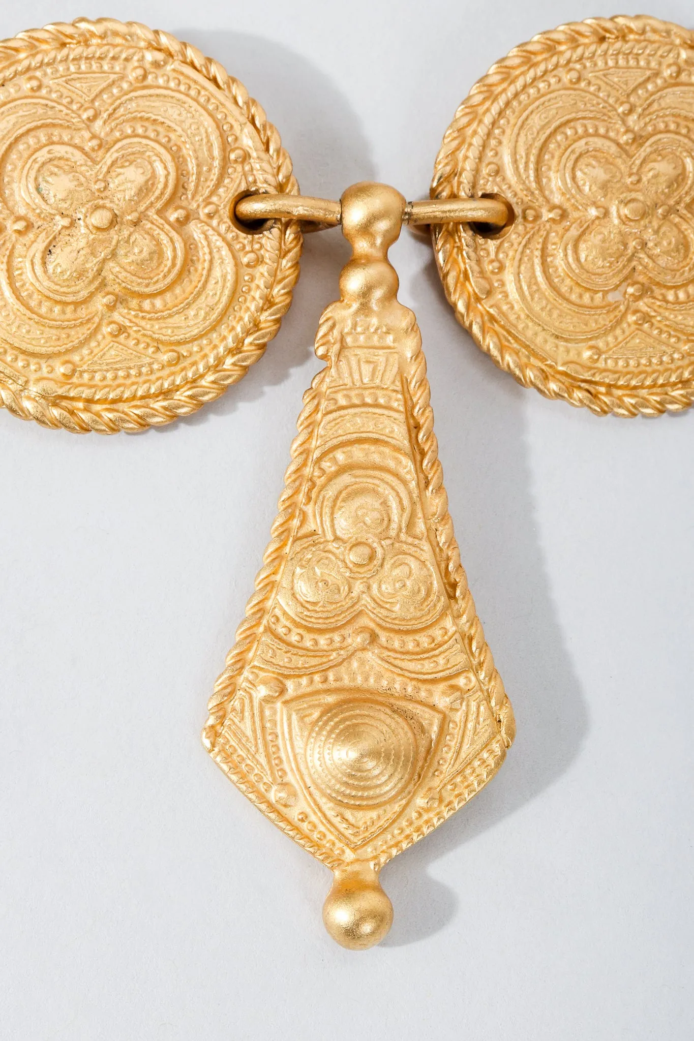Etruscan Pointed Coin Collar
