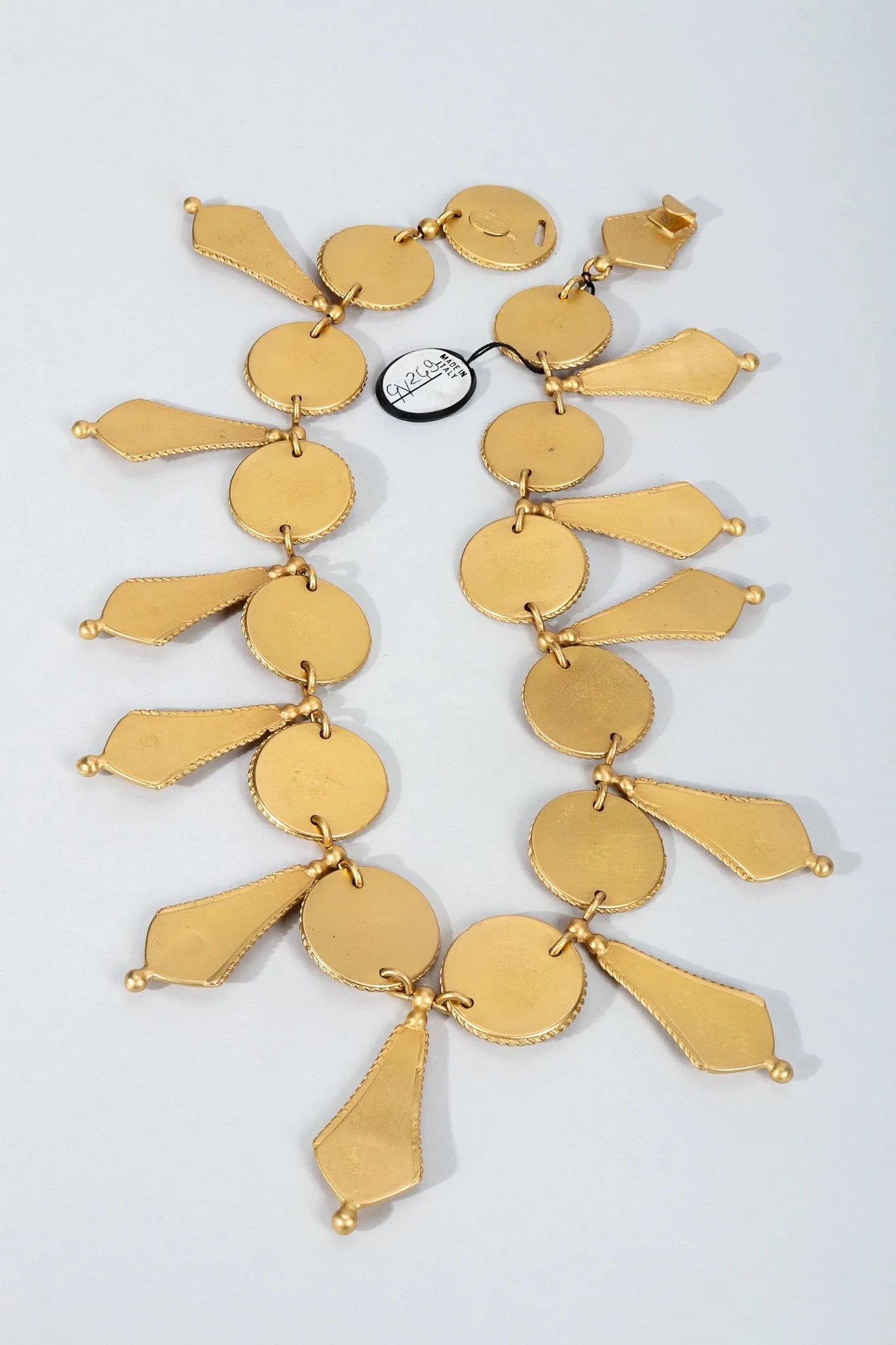 Etruscan Pointed Coin Collar