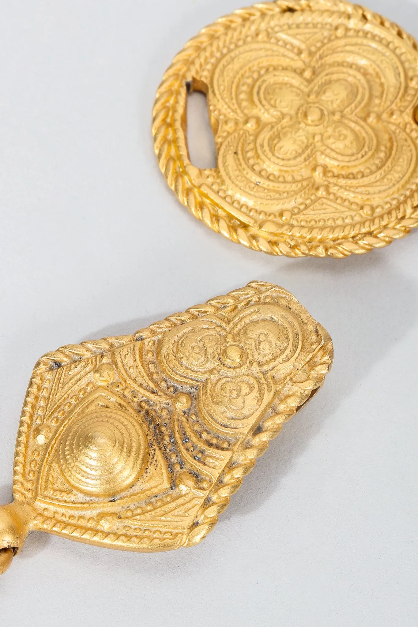 Etruscan Pointed Coin Collar